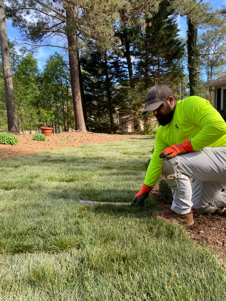 Fall Clean Up for Two Brothers Landscaping in Atlanta, Georgia