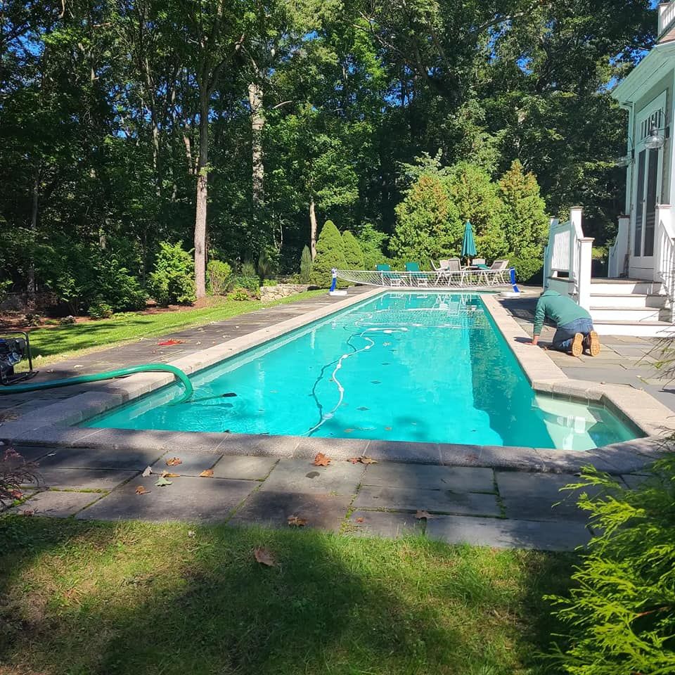 Our professional pool plumbing services ensure optimal water circulation and filtration, preventing leaks and maintaining proper functioning of your pool system for a clean and enjoyable swimming experience year-round. for Blue Max Pool Service Inc. in Framingham, MA