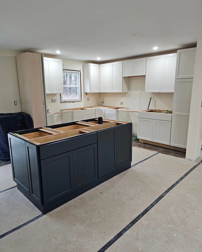 Transform your space with our Custom Cabinet Design service, offering personalized solutions that combine functionality and aesthetics to match your unique style, enhancing the overall beauty and efficiency of your home. for Kris Pelillo Carpentry in New Milford, CT