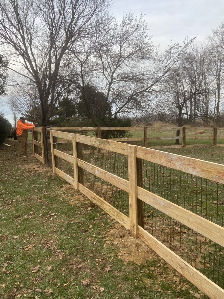 Fencing for Marino's Landscaping in Mannington Township, NJ