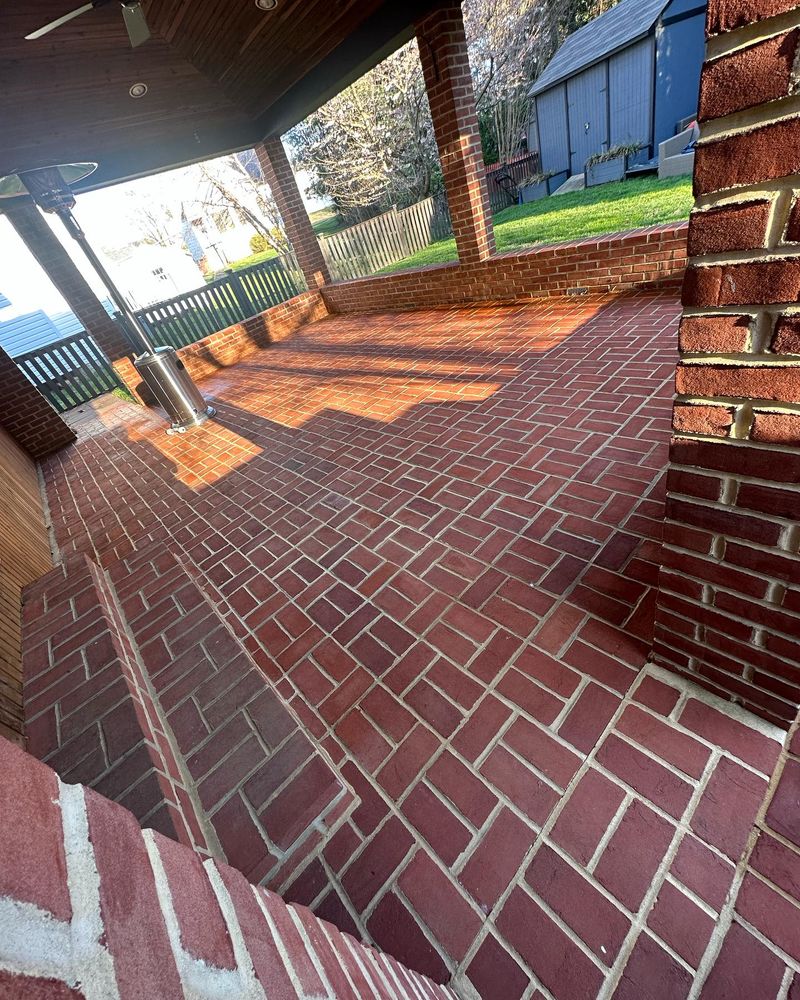 Revitalize your outdoor spaces with our Hardscape Cleaning service, expertly removing dirt, grime, and stains from patios, driveways, and walkways for a fresh and inviting look you'll love. for Hydra-Lok Softwash LLC in Maryland, Catonsville