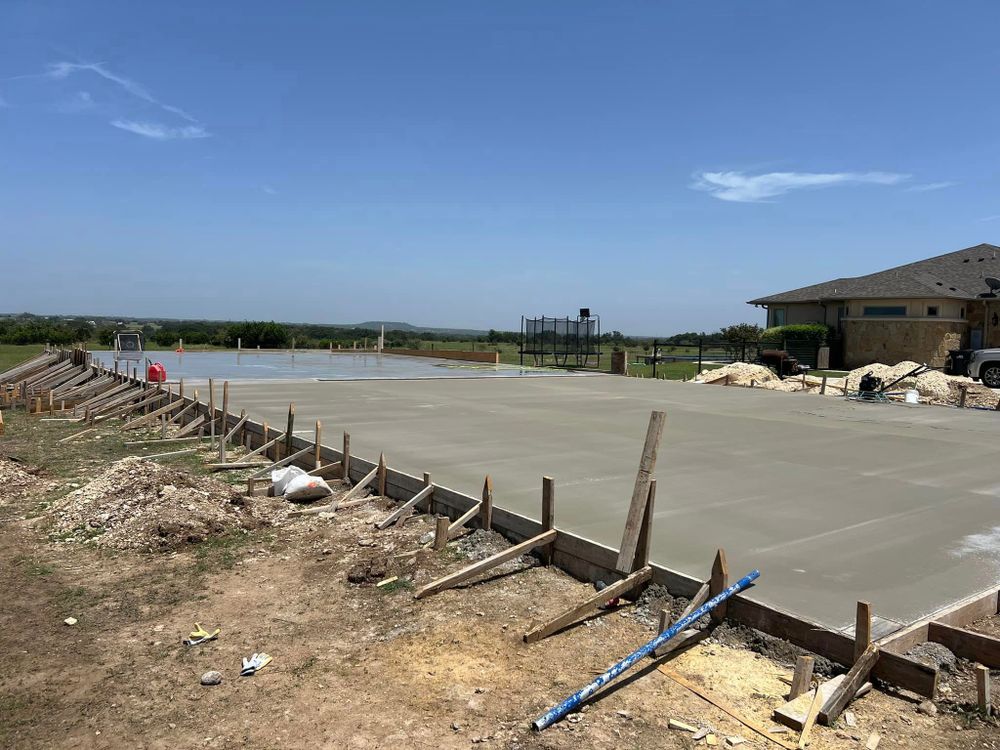 Commercial Residential Concrete for 4P Land Management in Austin,,  TX