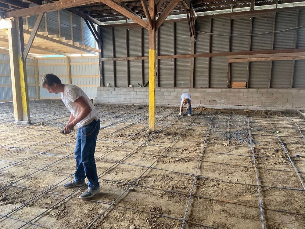 Our concrete slab construction service offers homeowners durable, custom slabs that provide a strong foundation for various building needs, ensuring longevity and stability for homes and driveways. for Out of the Blue Concrete in Cocke County, TN