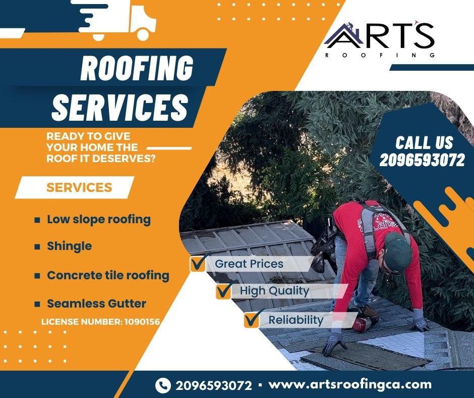 All Photos for Art’s Roofing Inc in Stockton, CA