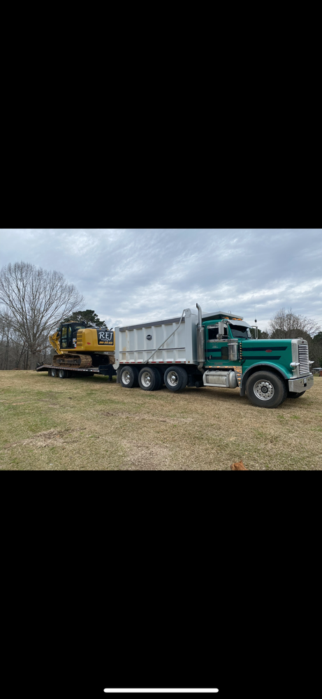 Excavating for REJ Hauling in Jemison, AL