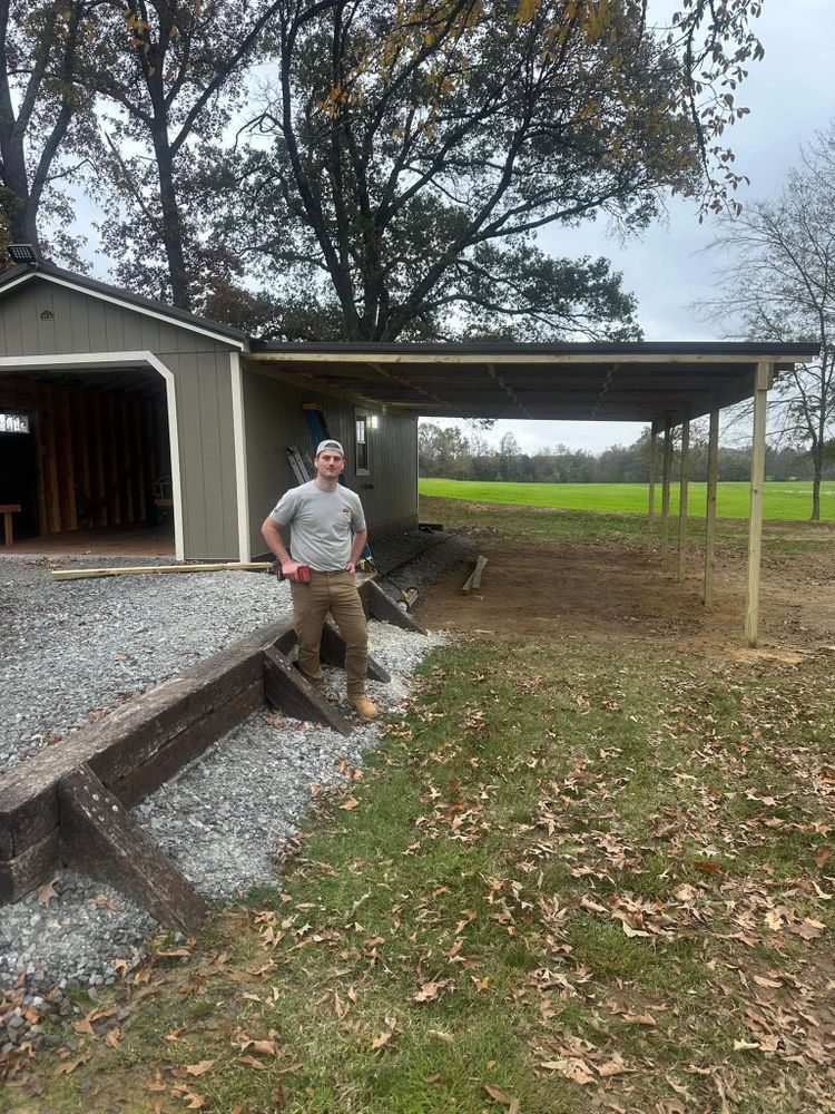 Enhance your outdoor living space with our expert deck and patio installation. We offer customized designs, quality craftsmanship, and durable materials to transform your backyard into a beautiful oasis for relaxation. for Baker Builds Construction in Union City, TN