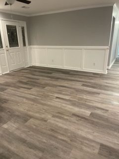 LVT Floor for Servicolor Painting in Macon, GA