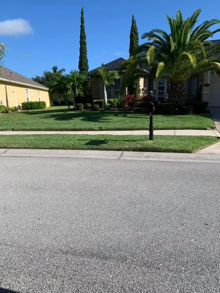 Fall Clean Up for Tolliver’s landscape LLC in Palm Bay, FL