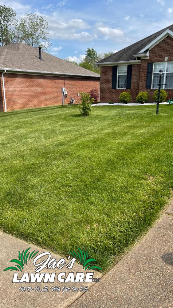 Enhance your home's curb appeal with our tailored lawn care service designed to keep your yard healthy and vibrant through expert maintenance techniques and eco-friendly products for a beautiful outdoor space year-round. for Jae's Lawncare, LLC. in Evansville, IN