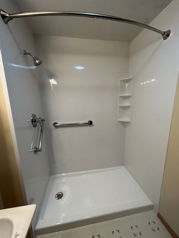 Bathroom renovation  for CPIA Home Renovations in Des Moines, IA