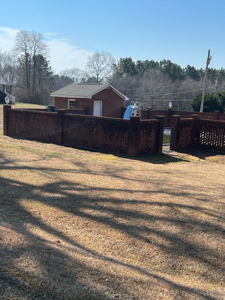 Brick cleaning for JB Applewhite's Pressure Washing in Anderson, SC