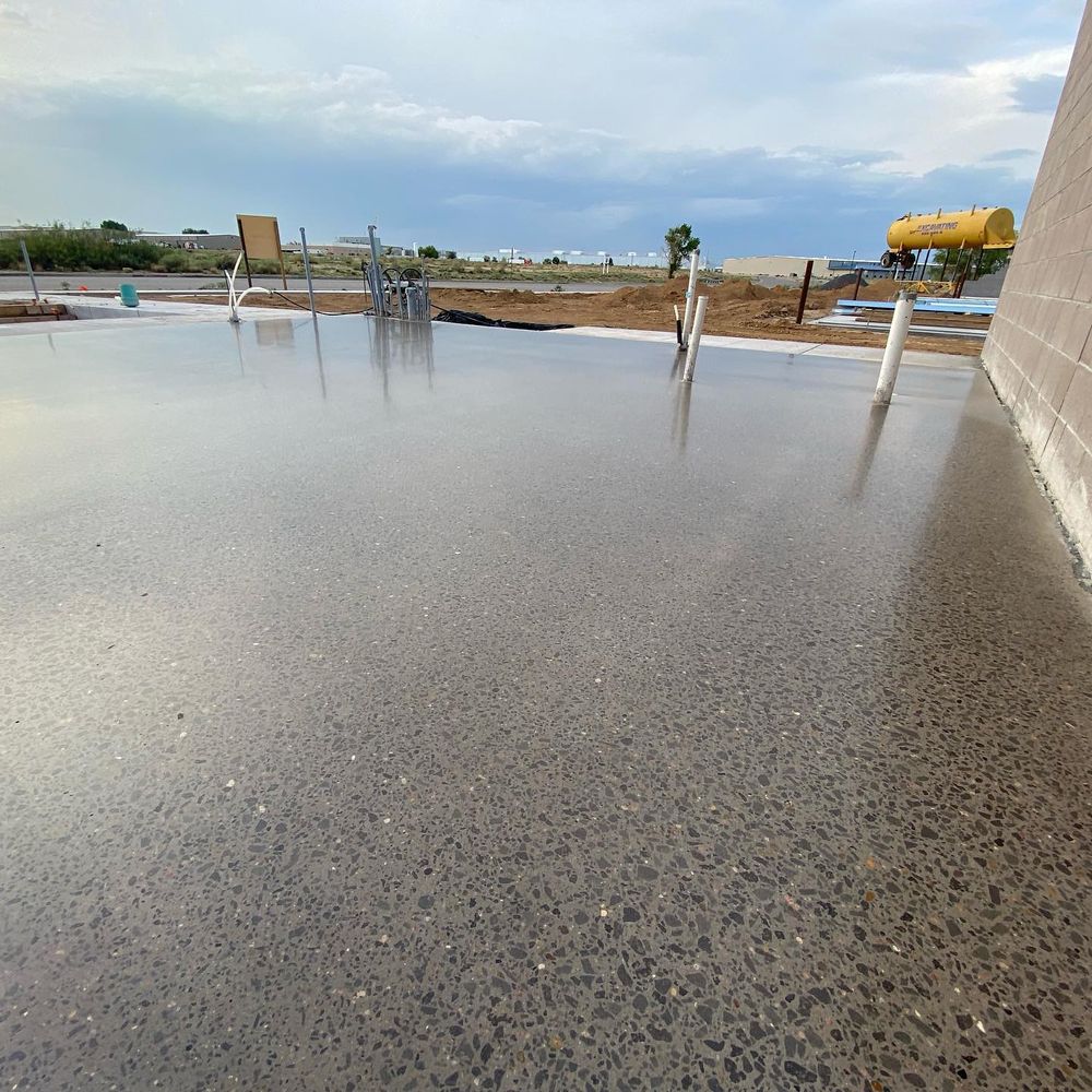 Polished Concrete for Lucero's Painting & Floor Coating in Albuquerque, NM