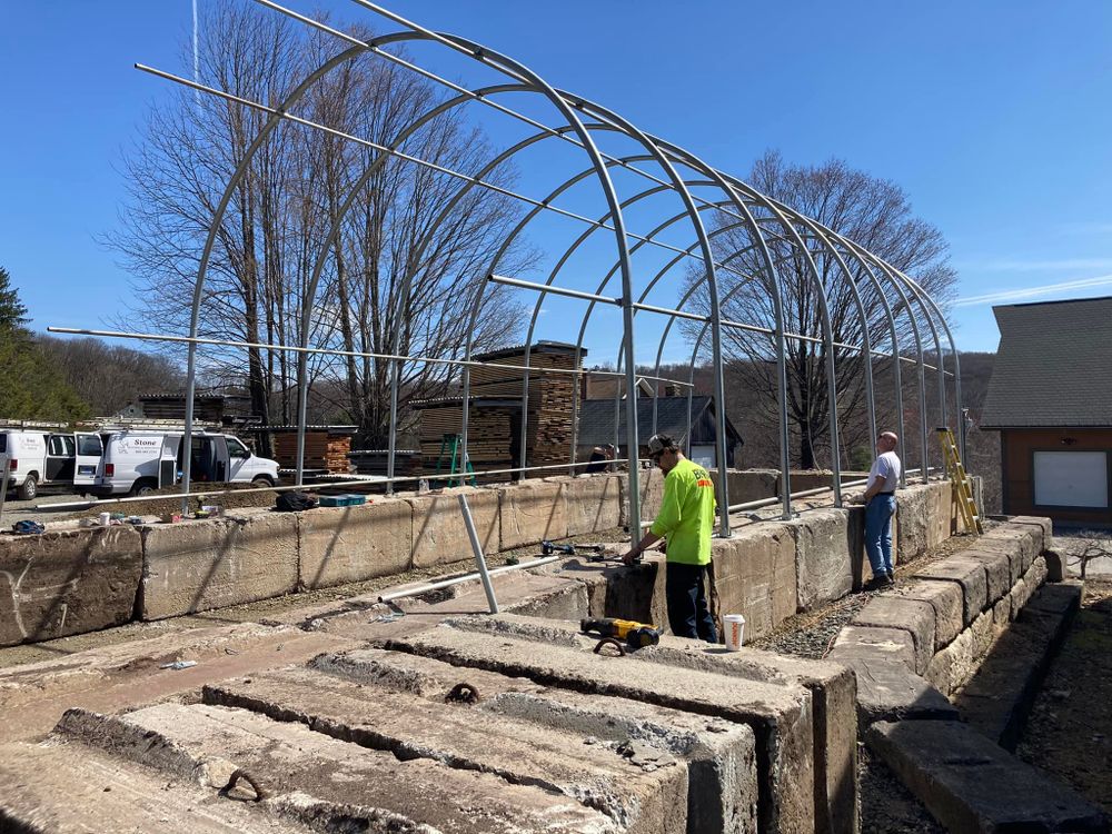 Discover what concrete is and how our expert Concrete service enhances your home. We specialize in durable installations and repairs that improve the aesthetics and longevity of your property's structures. for Brett Stone Painting & Maintenance, LLC in Harwinton, CT