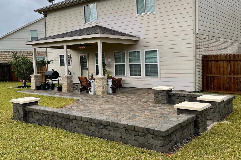 Pavers for OTM Hardscape & Construction in Houston, TX