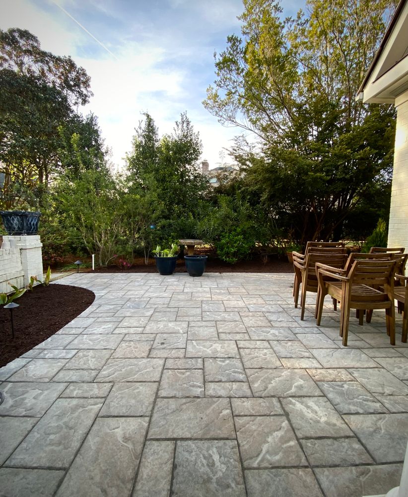 Hardscaping for Djosey Landscapes in Wilmington, NC