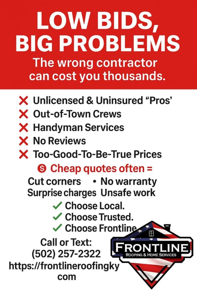 All Photos for Frontline Roofing & Home Services in Shelbyville, KY