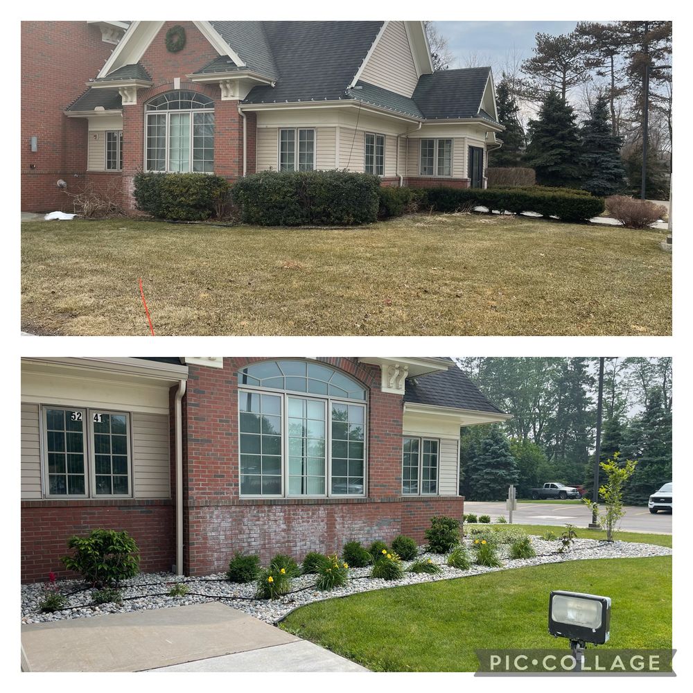 New Landscape Installs for Steed's Lawn and Landscape LLC in White Lake, MI