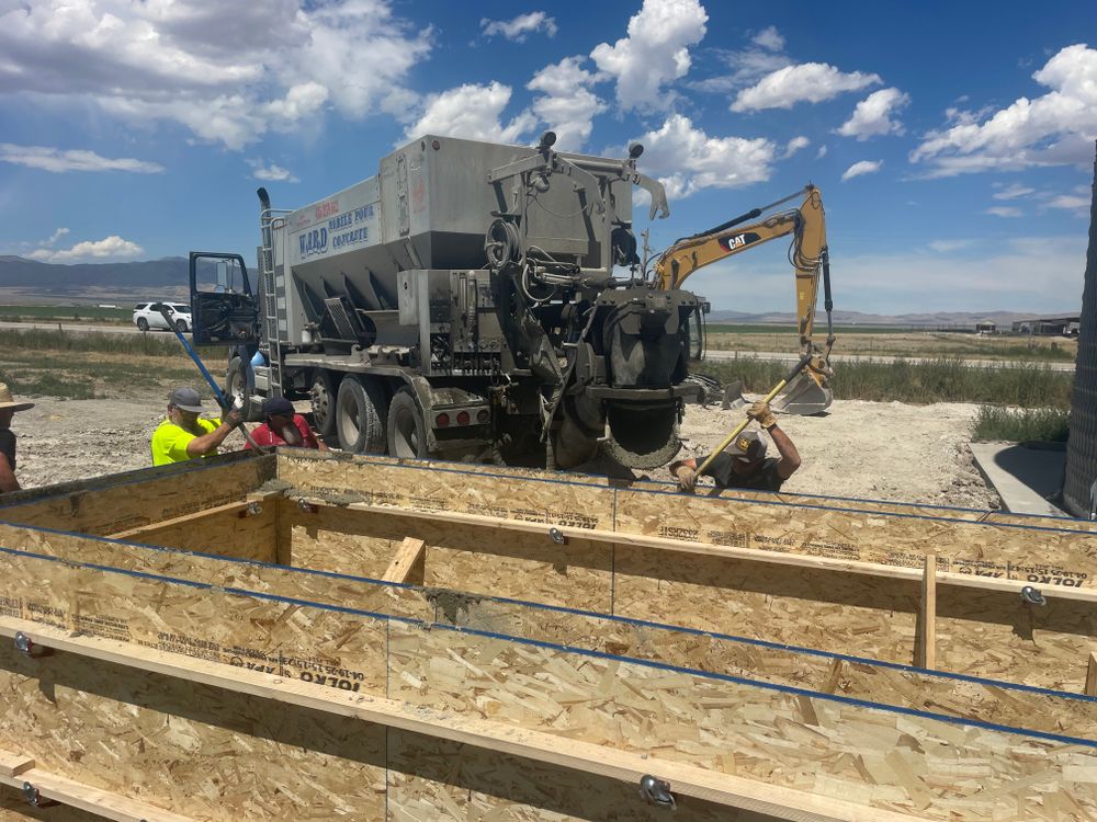 All Photos for Ward Mobile Pour Concrete in Tremonton, UT