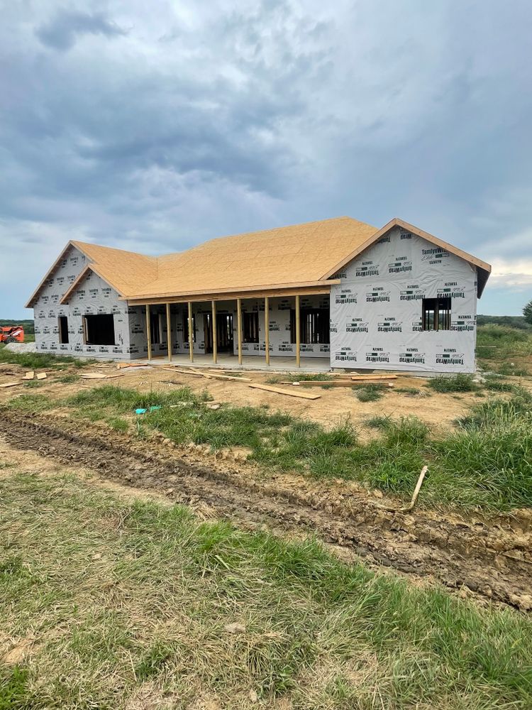 Framing for Edgecomb Builders in Garnett, KS