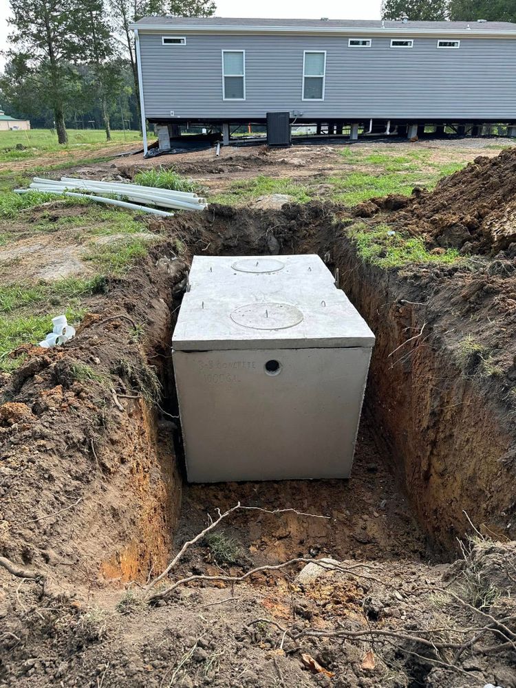 Our expert septic tank installation service ensures efficient, reliable systems tailored to your property’s needs. We handle everything from excavation to setup, ensuring long-lasting performance and peace of mind for homeowners. for Green Land Management in Mount Pleasant, TN