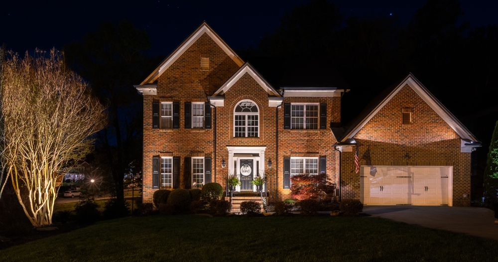 Outdoor Lighting Design and Installation for Malboeuf Landscaping, Inc in Kernersville, NC