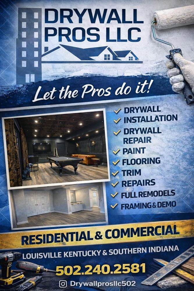 All Photos for Drywall Pros in Louisville, KY