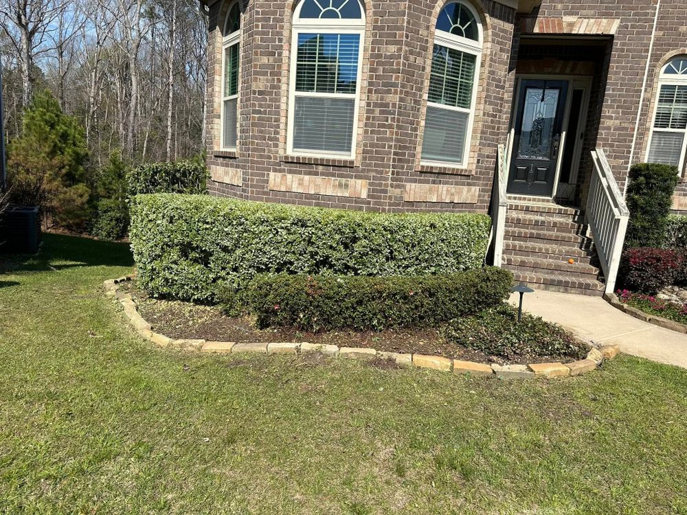 Enhance your garden's beauty with our expert shrub trimming service, ensuring healthy growth and perfectly shaped shrubs for a neat, appealing landscape that adds value and charm to your home. for S&D Lawn & Landscape LLC in Gilbert, SC