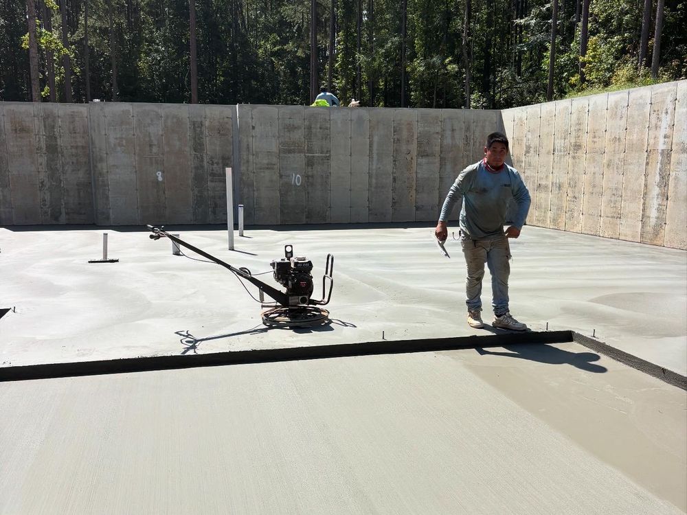 Concrete Flat Work for Baer & Sons Concrete in Greenwood County, SC