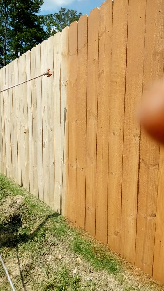 Deck & fence Cleaning, & Staining  for Squeaky Clean Windows Gutters & More in Hoover, AL