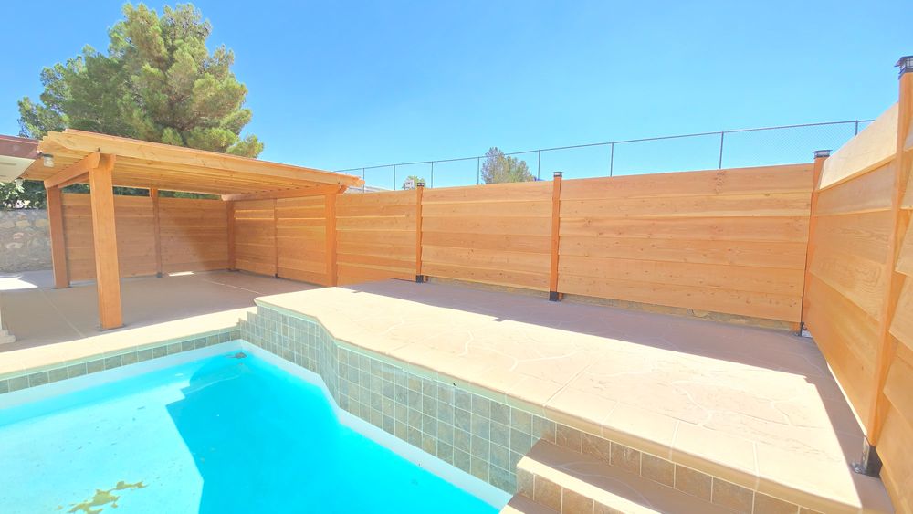 Privacy Fences for Great Outdoors Patio Projects in El Paso, TX