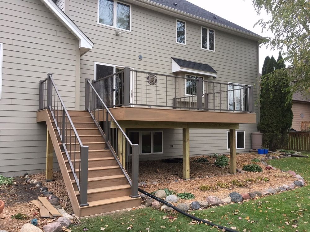 Composite Decks for R&R Home Services (RR Affordable Deck Builders) in Schaumburg, IL