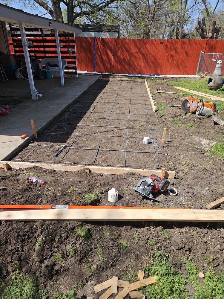 Concrete for Maldonado's Concrete Construction in Dallas, TX