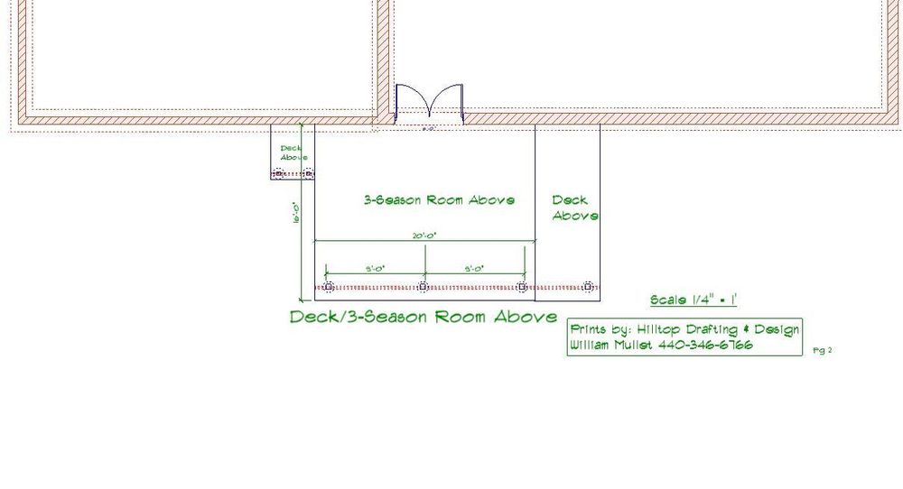 Blueprints for Hilltop Drafting & Design LLC in Geauga County, Ohio