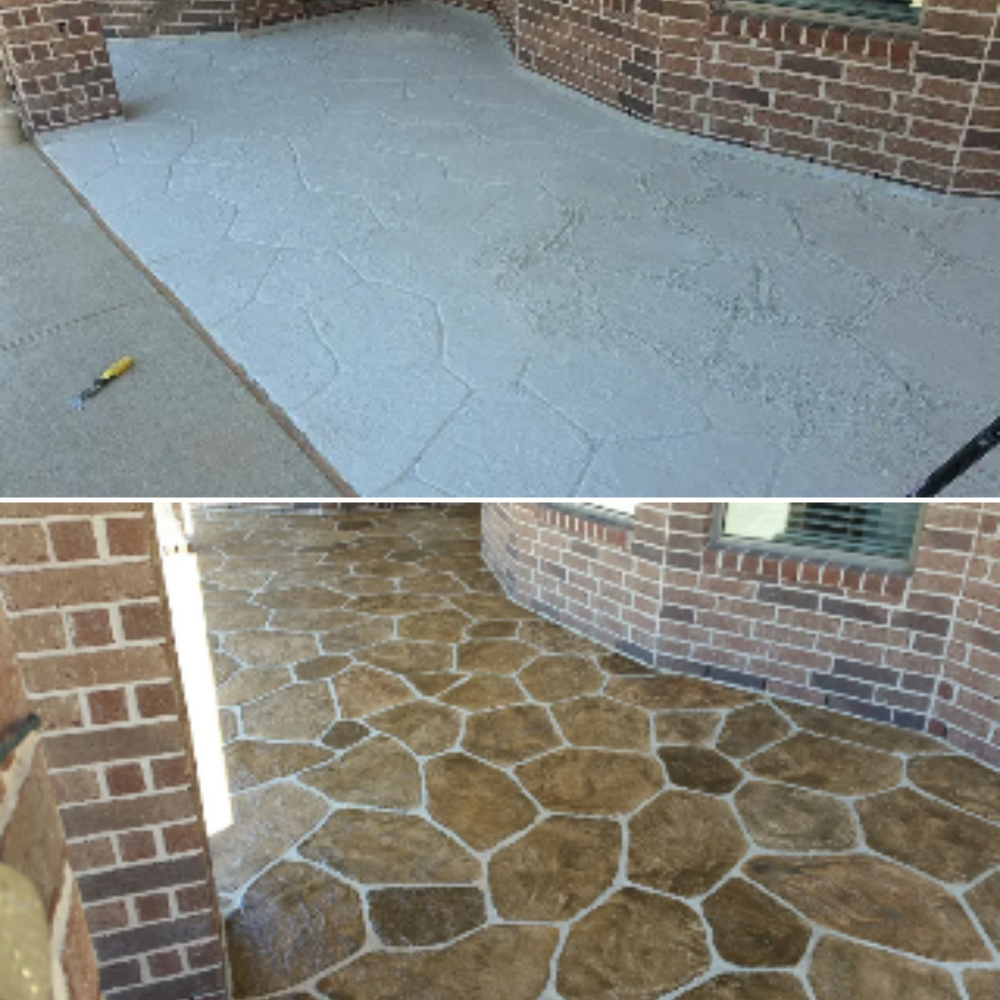 Before & Afters for Texas Curb N Borders in Houston, TX