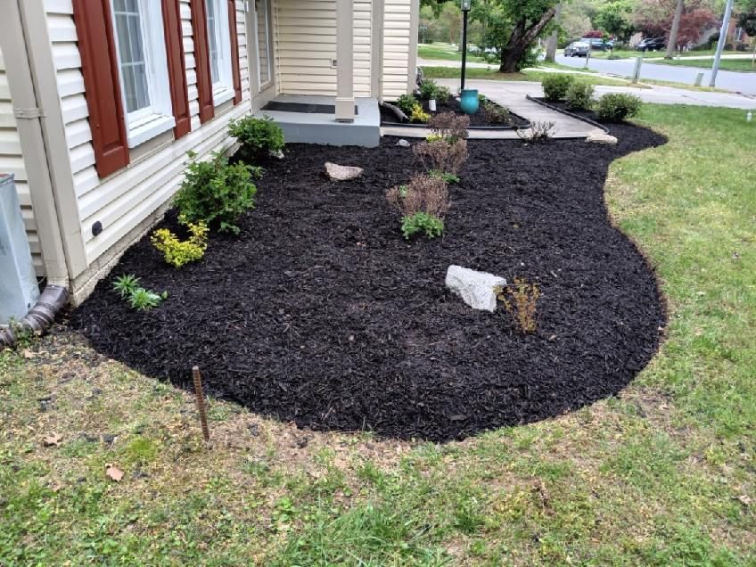 Landscape Design/Mulching for Sam I AM Property Solutions in Sunderland, MD