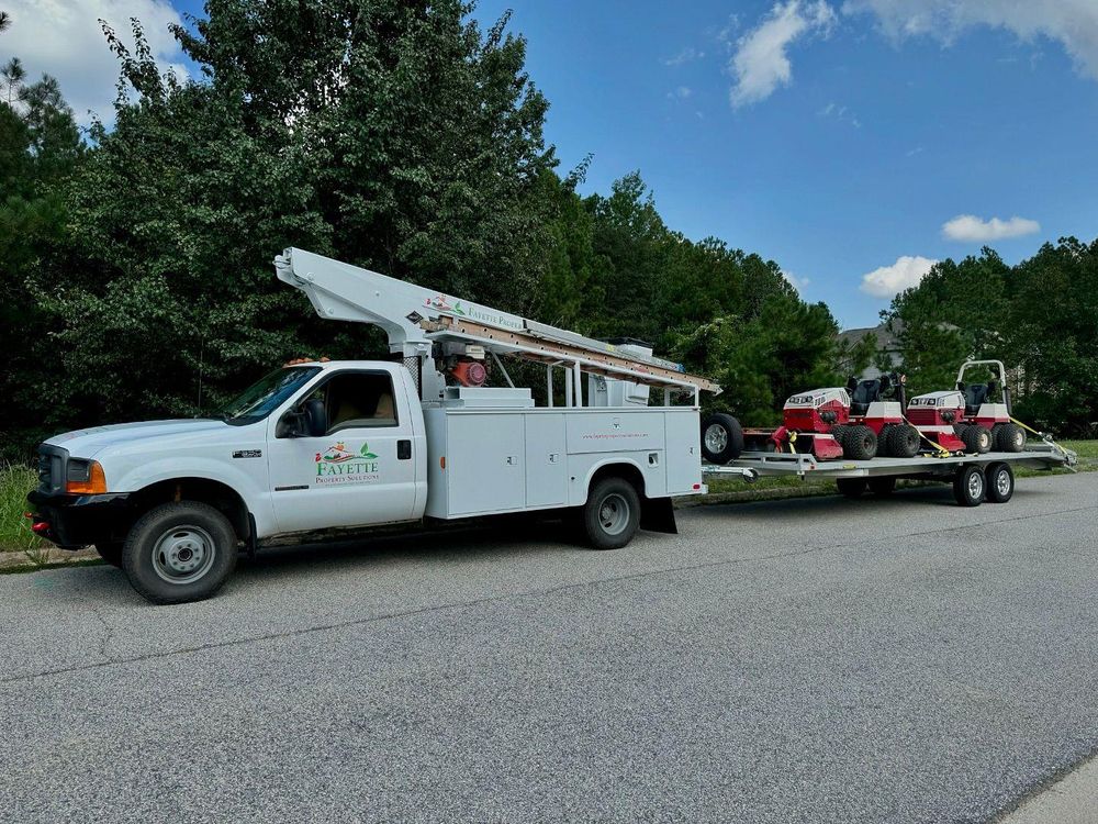 Brush Cutting and Removal for Fayette Property Solutions in Fayetteville, GA