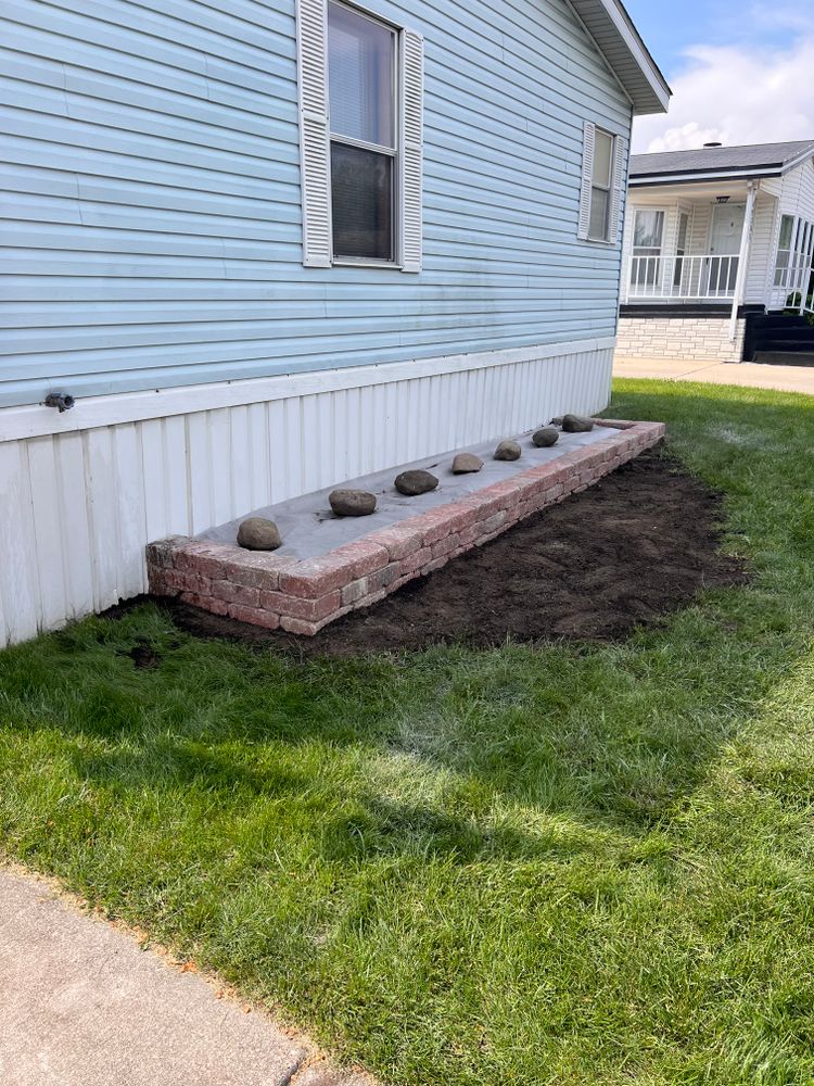 Retaining walls for Alltimate Outdoor Services in Warren, MI