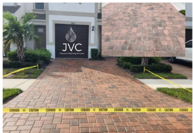 Our Paver Cleaning and Sealing service is a great way to protect and extend the life of your pavers. We use high quality products to restore the original beauty of your patio, walkway or driveway. for JVC Pressure Washing Services in Tampa, FL