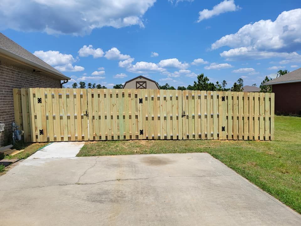 Fences for Phillips Fencing Solutions in Pensacola, FL