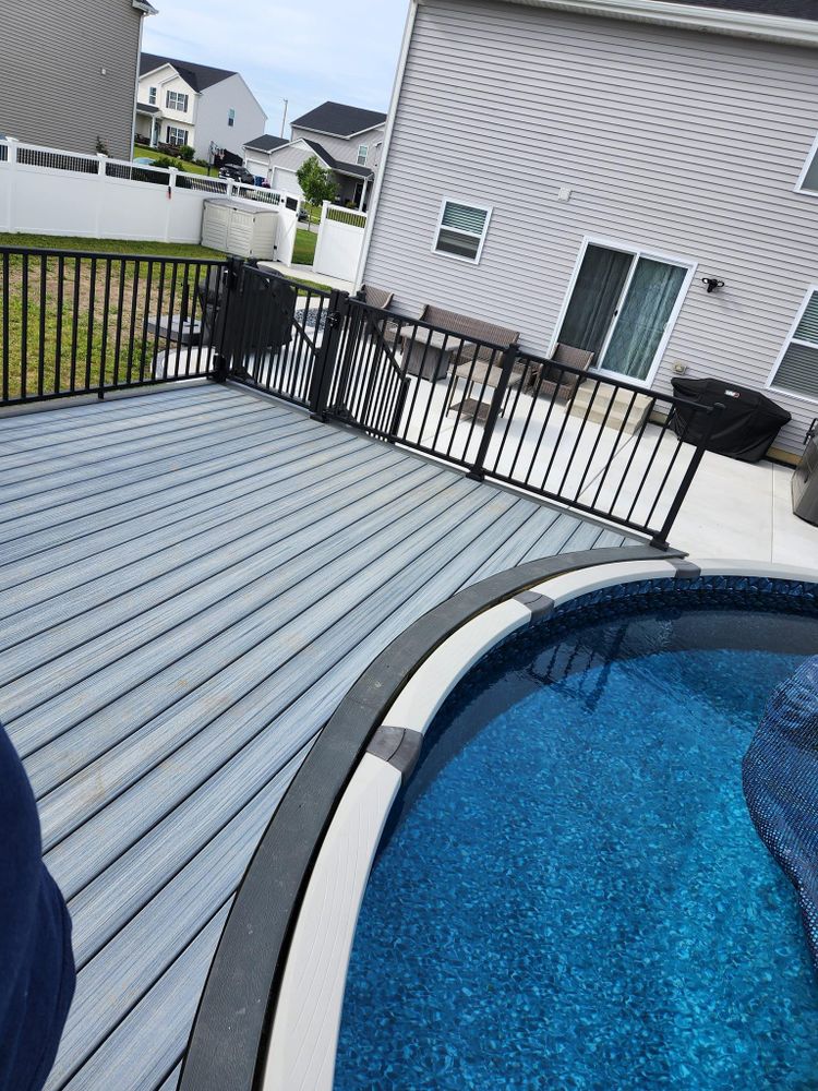 Pool Decks for Mitchell Builders LLC in Lake County, IN