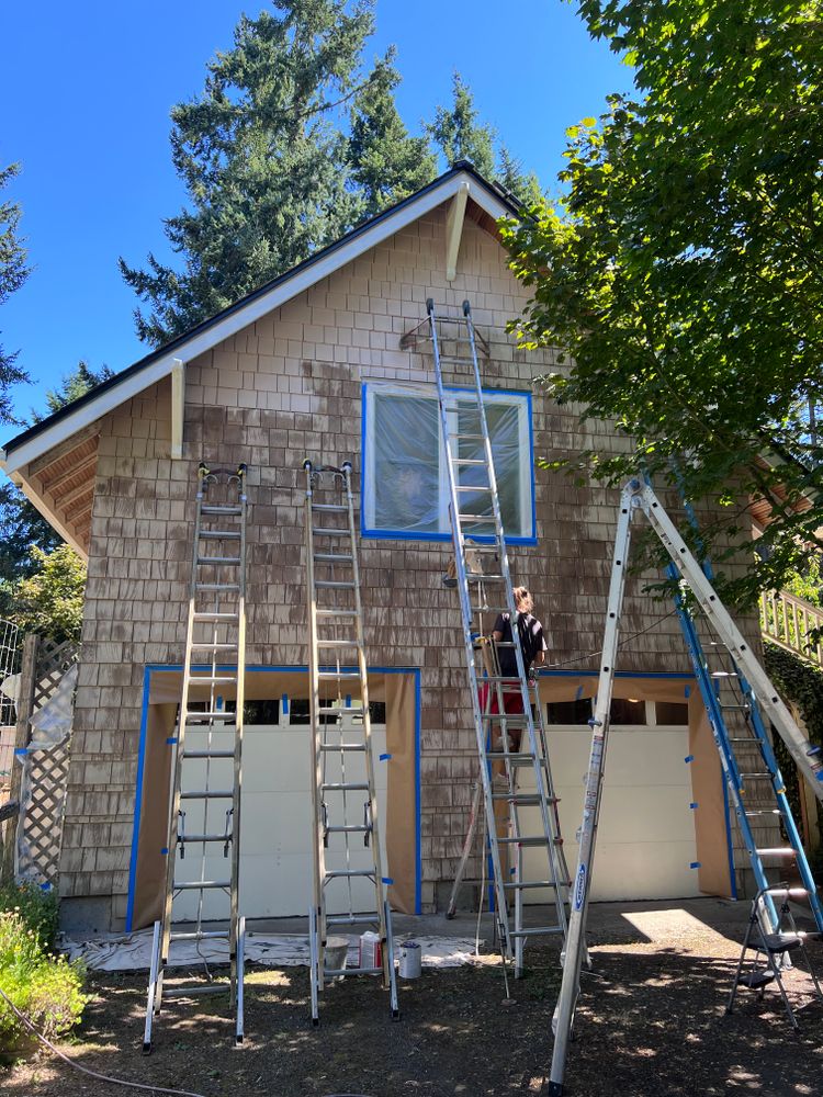 Exterior Painting for Sunshine Painting Company in Vashon Island, WA