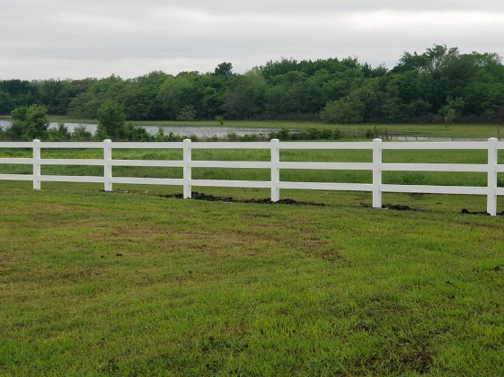 Our White Vinyl Fence service provides a durable, low-maintenance solution for any residential fencing needs. It's an ideal choice for any homeowner looking to add style and value to their property. for Pride Of Texas Fence Company in Brookshire, TX