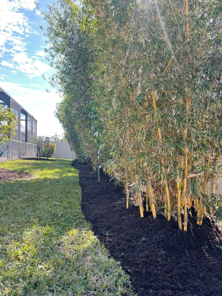 Enhance your garden's aesthetic appeal with our Mulch Installation service. Our team will expertly spread mulch to suppress weeds, retain moisture, and improve soil health for a vibrant landscape. for Greystone Site Services in Fort Myers,, FL