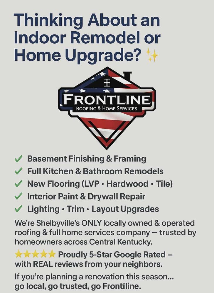 Other Services for Frontline Roofing & Home Services in Shelbyville, KY