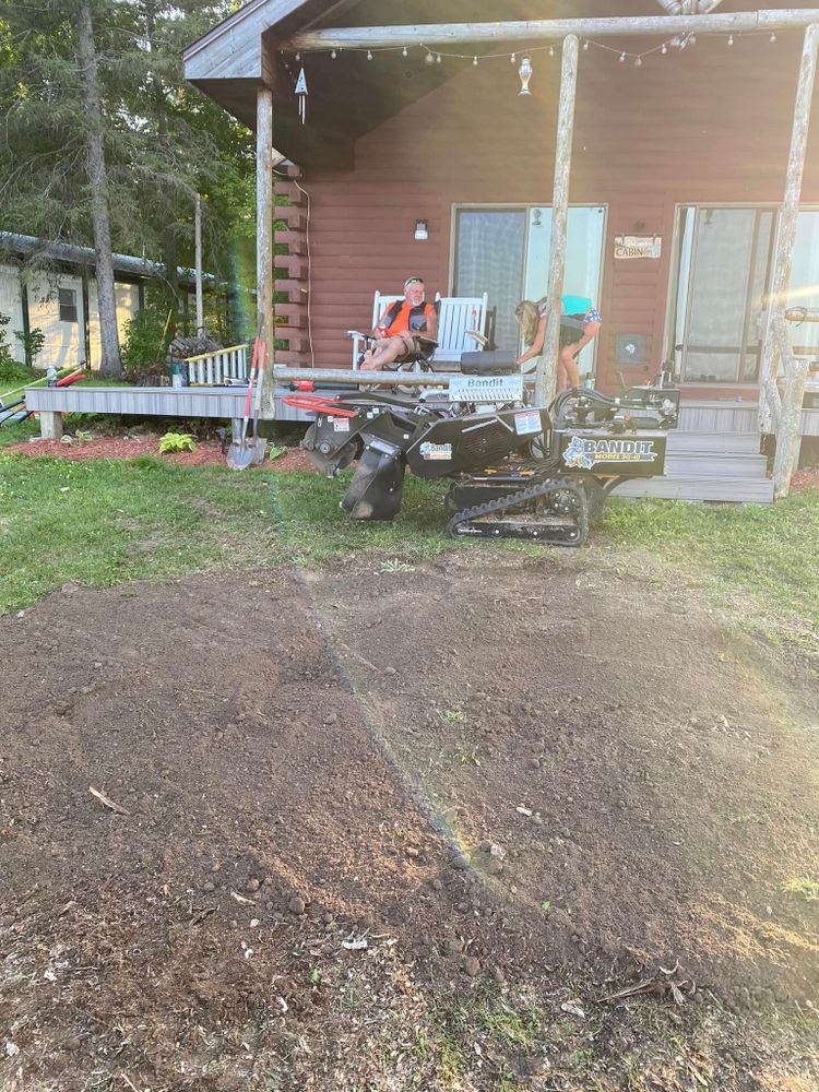 Stump Grinding for Bear Creek Tree Service LLC in Rudyard, MI