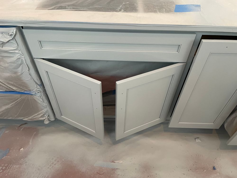 Cabinet Painting  for Palmetto Quality Painting Services in  Charleston, South Carolina