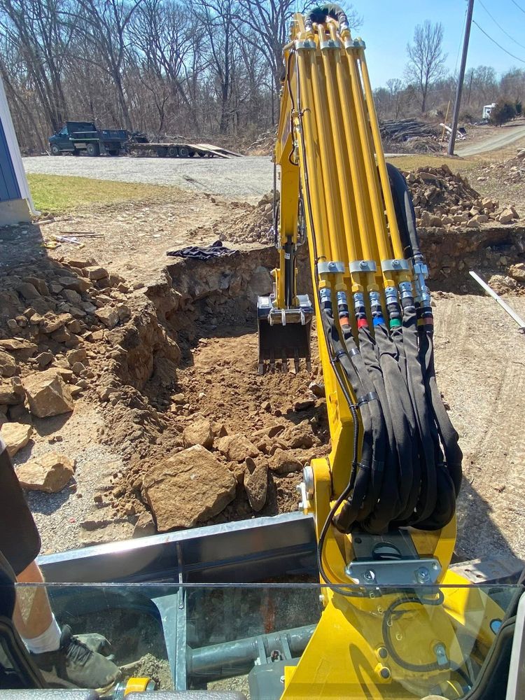 Excavating for Darcy Cleveland & Sons Excavation in Pawcatuck, CT