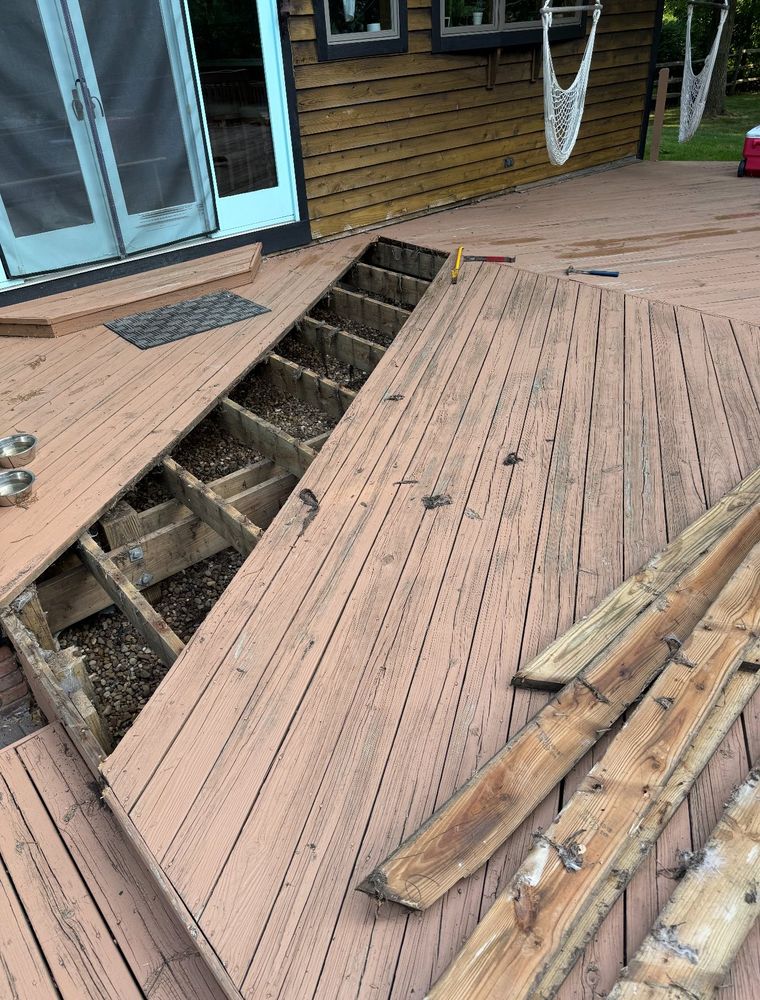 Our Demolition service ensures safe, efficient removal of unwanted structures, paving the way for new construction. Our expert team prioritizes precision and care to protect surrounding areas during the process. for Walker Home Remodeling in Chesterland, OH