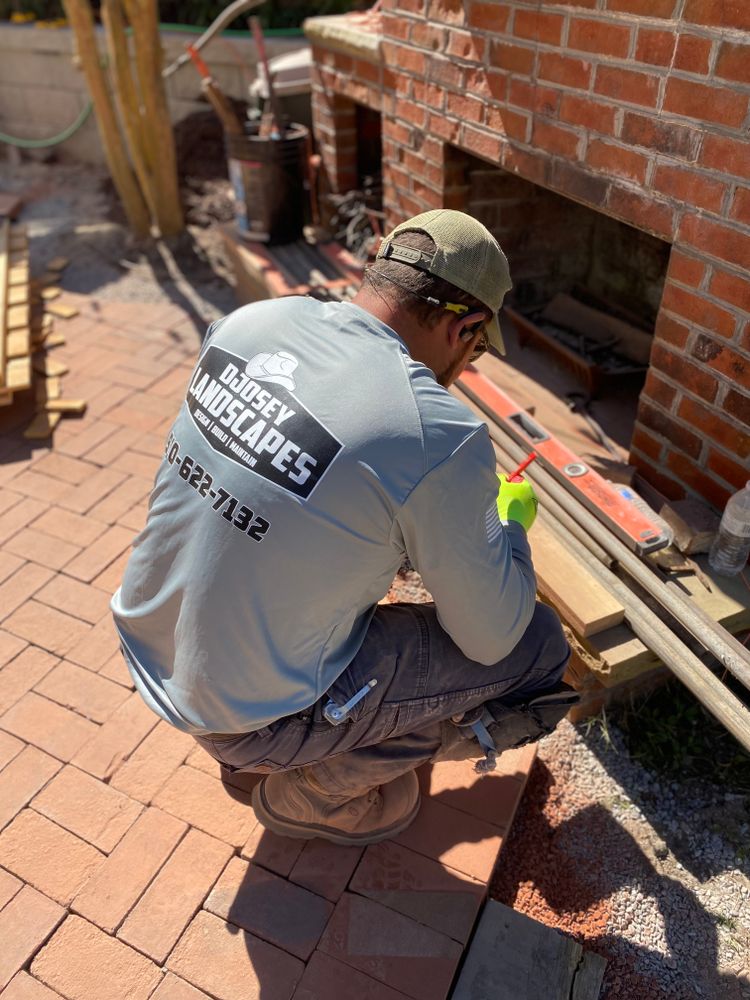 Hardscaping for Djosey Landscapes in Wilmington, NC