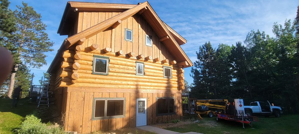 All Photos for 218 Painting & Log Restoration LLC in Britt, MN